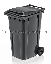 Контейнер для мусора 240 л серый облегченный 240 серый в Черкесске