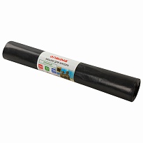 Мешки для мусора 240 л, черные, в рулоне 10 шт., ПВД 50 мкм, 1400х900 мм, LAIMA, 605337 в Черкесске