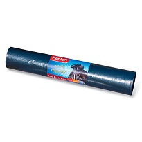 Мешки для мусора 240 л, черные, в рулоне 20 шт., ПВД 35 мкм, 1400х900 мм, PACLAN Big&Strong, 600823 в Черкесске