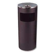 Урна металлическая с пепельницей, Титан, 29 л, черная, оцинкованная сталь в Черкесске Урна металлическая с пепельницей, Титан, 29 л, черная, оцинкованная сталь в Черкесске