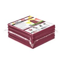 Мешки для мусора 160 л, бордовые, в пачке 10 шт., ПВД, 40 мкм, 900х1100 мм, i-Bag в Черкесске